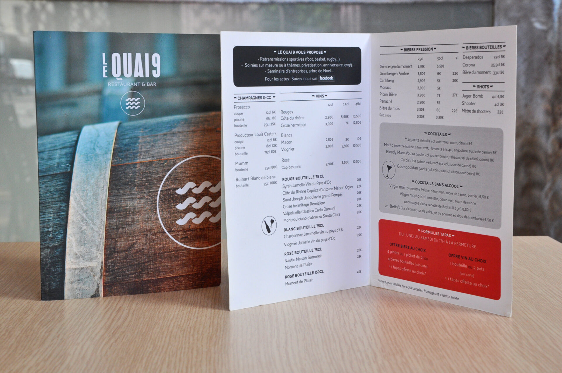 Menu Carte Le Quai main image 1